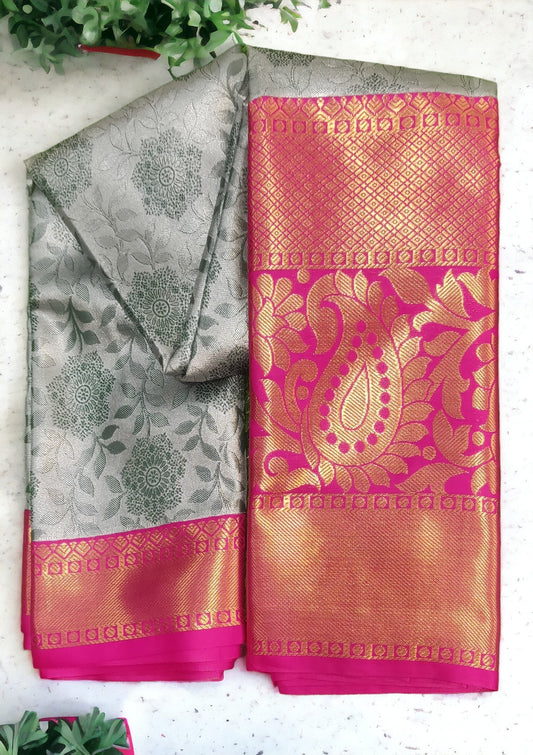 Copper Kuttu Sarees