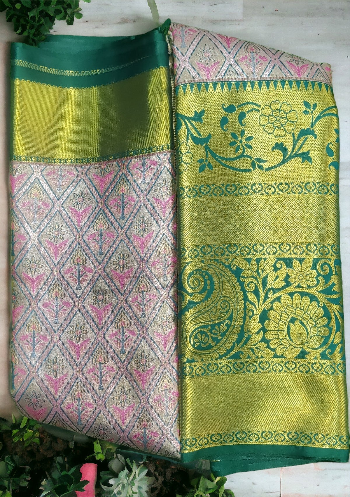 Diomand  Silk sarees