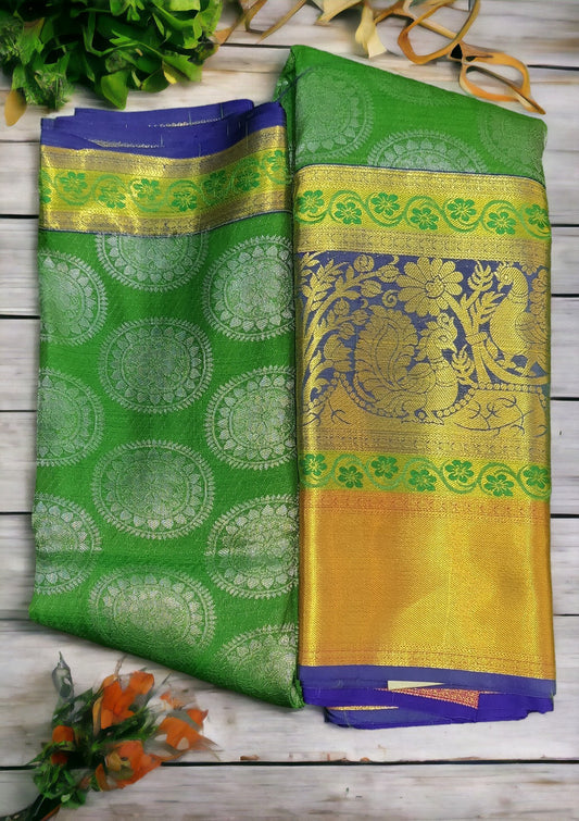 Sillver Kanchi Silk