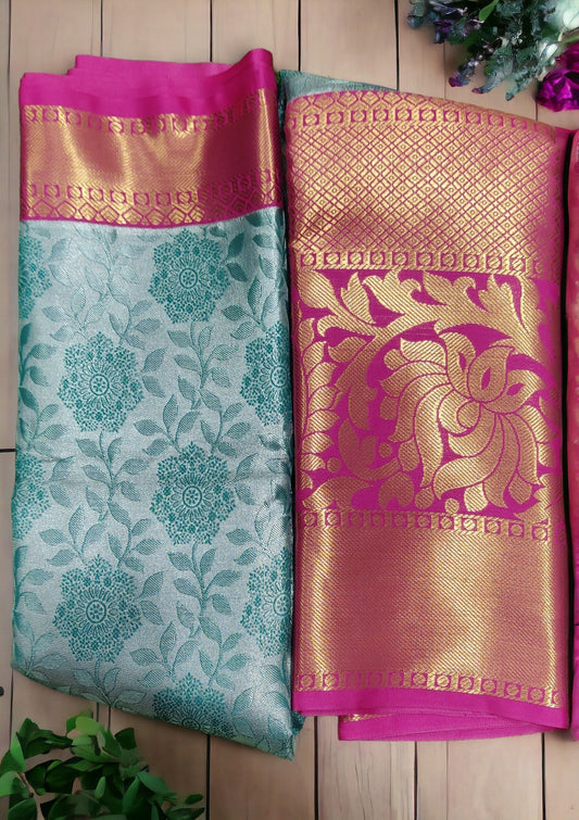 Copper Kuttu Sarees