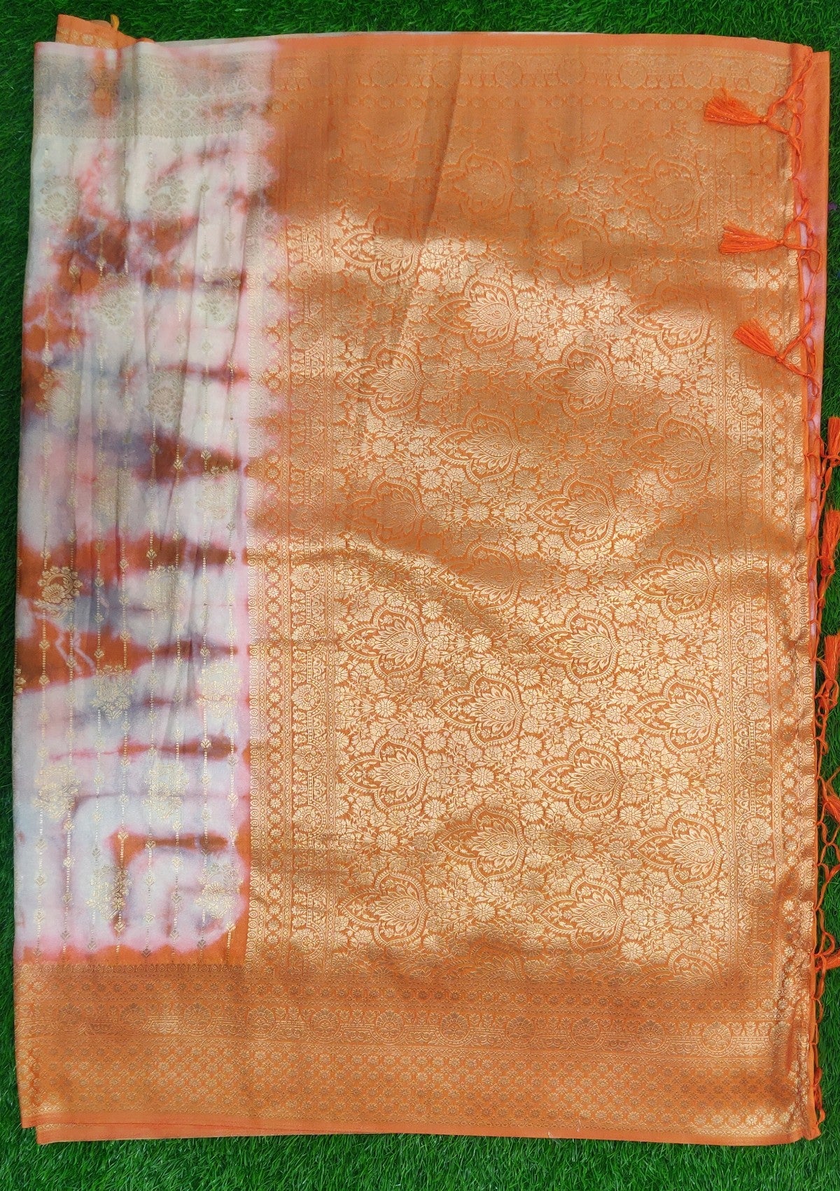 Banaras Shibori Printed Sarees