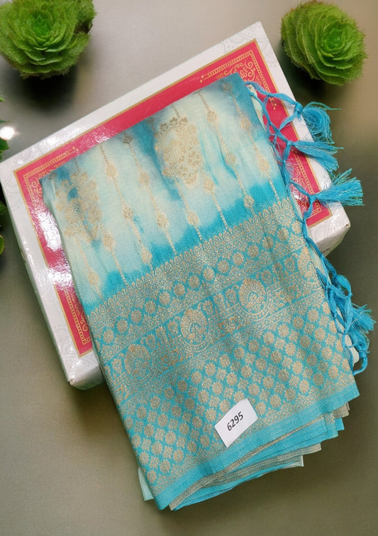 Banaras Shibori Printed Sarees