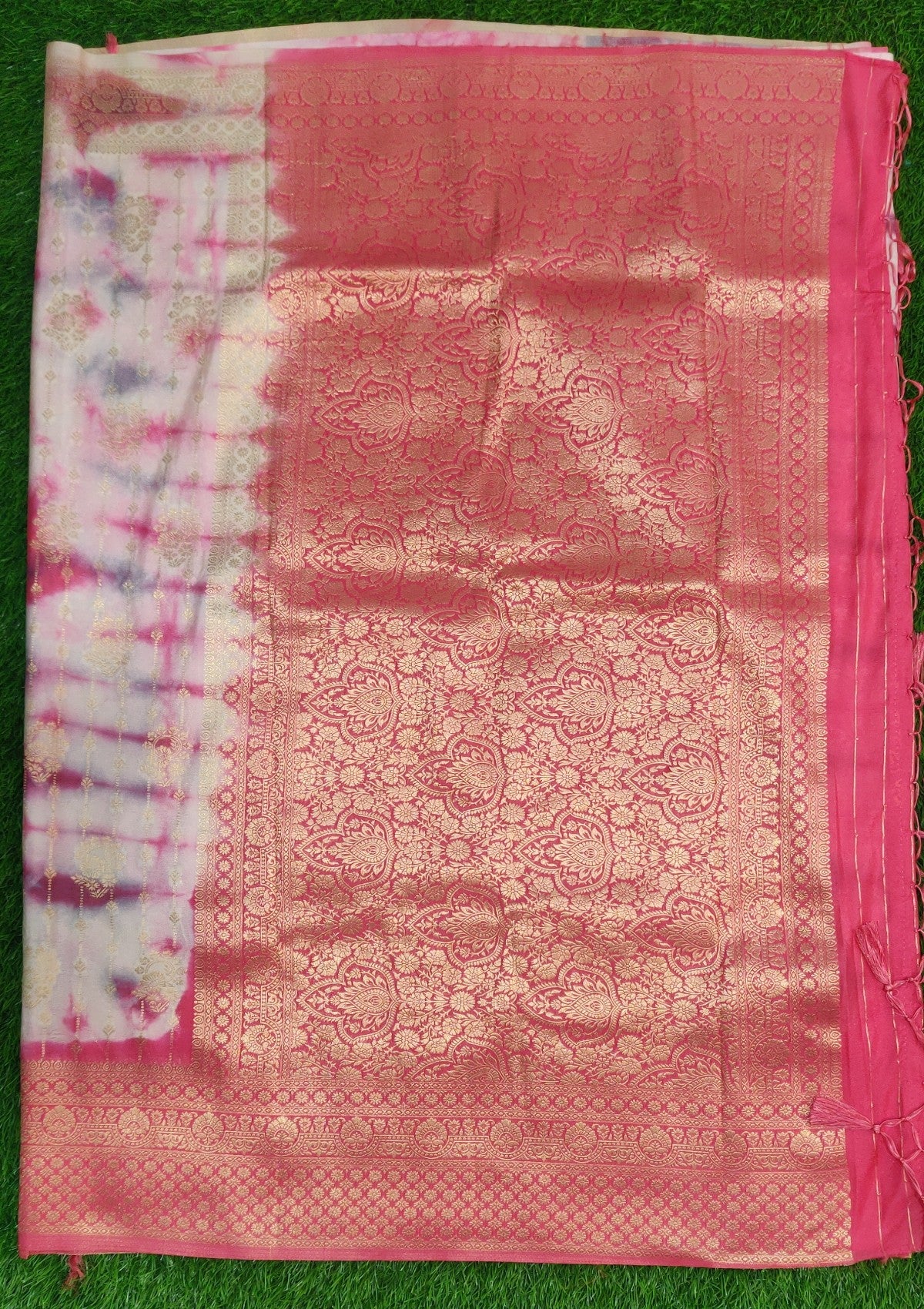 Banaras Shibori Printed Sarees