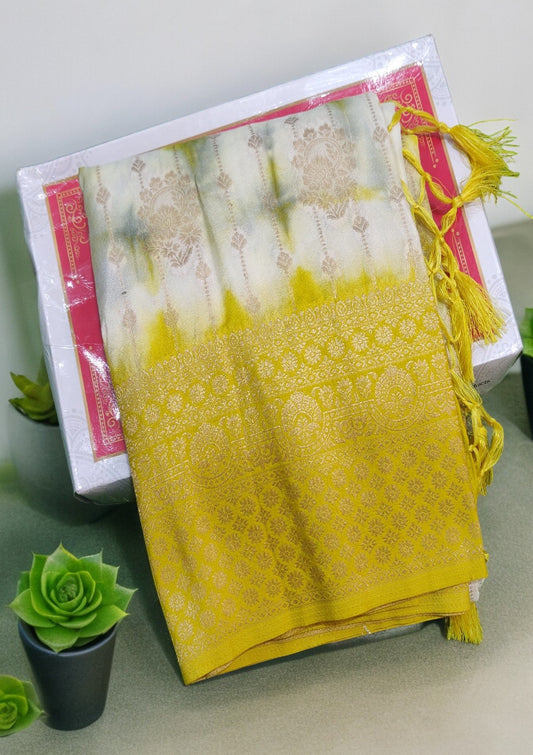 Banaras Shibori Printed Sarees