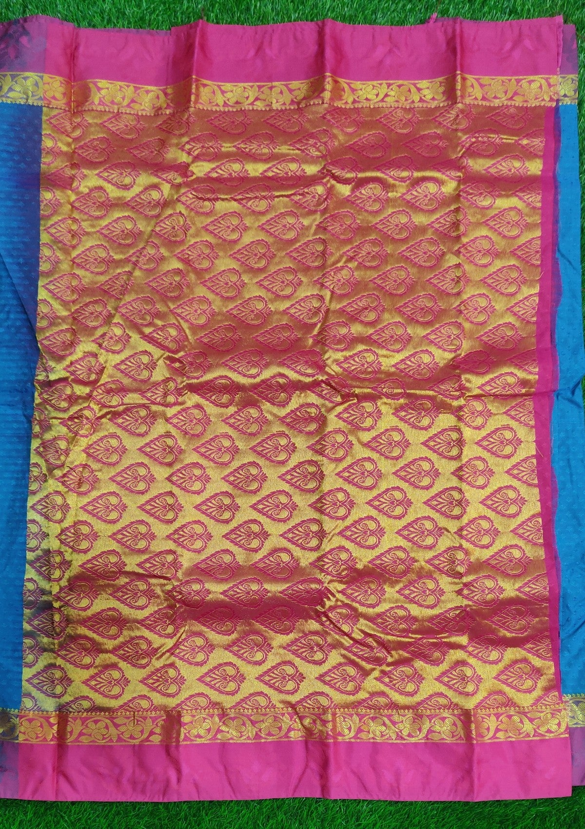 Plain Border Silk Saree