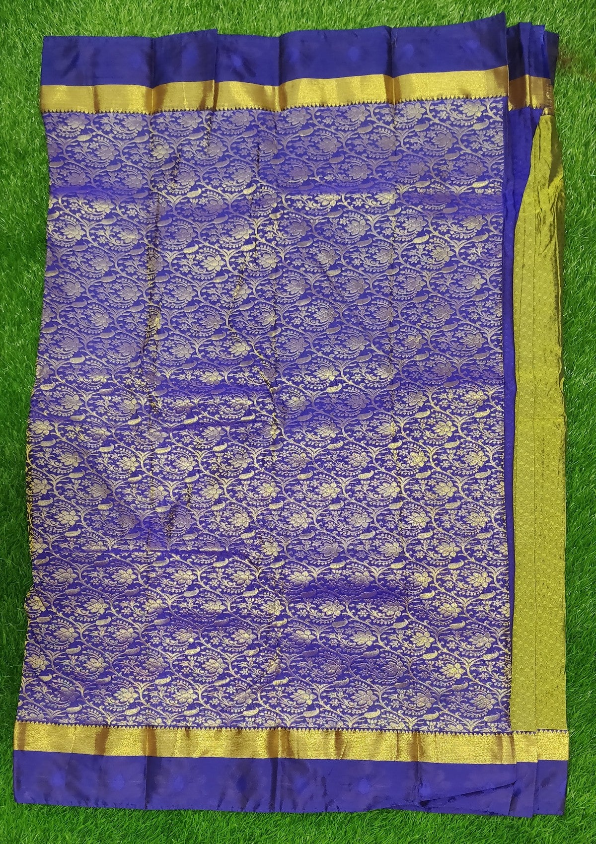 Plain Border Silk Saree