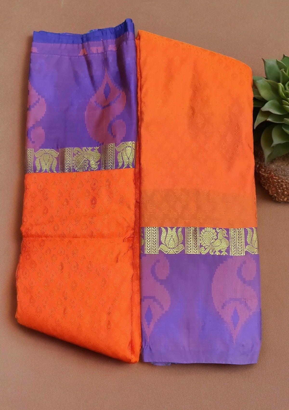 Plain Border Silk Saree