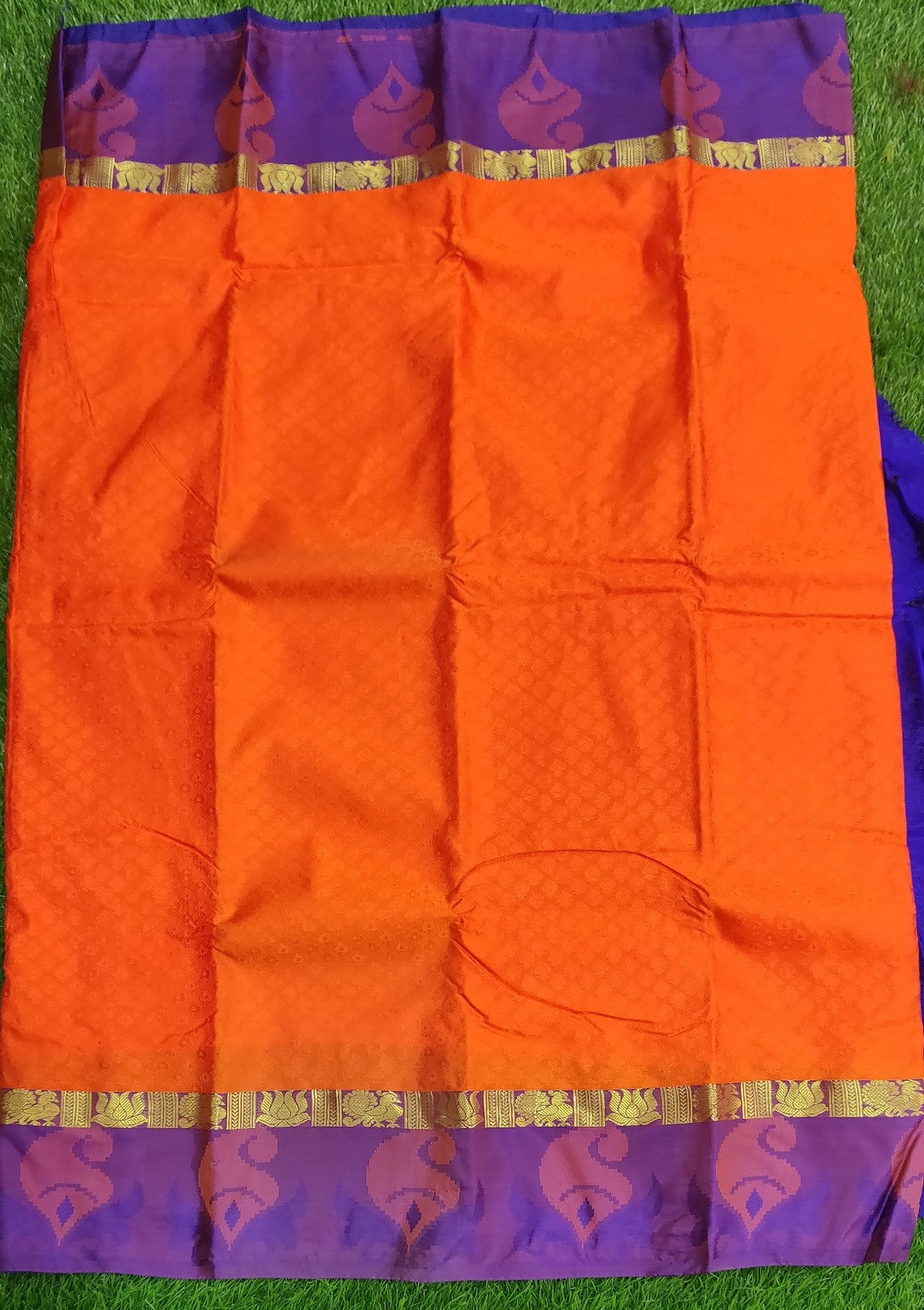 Plain Border Silk Saree