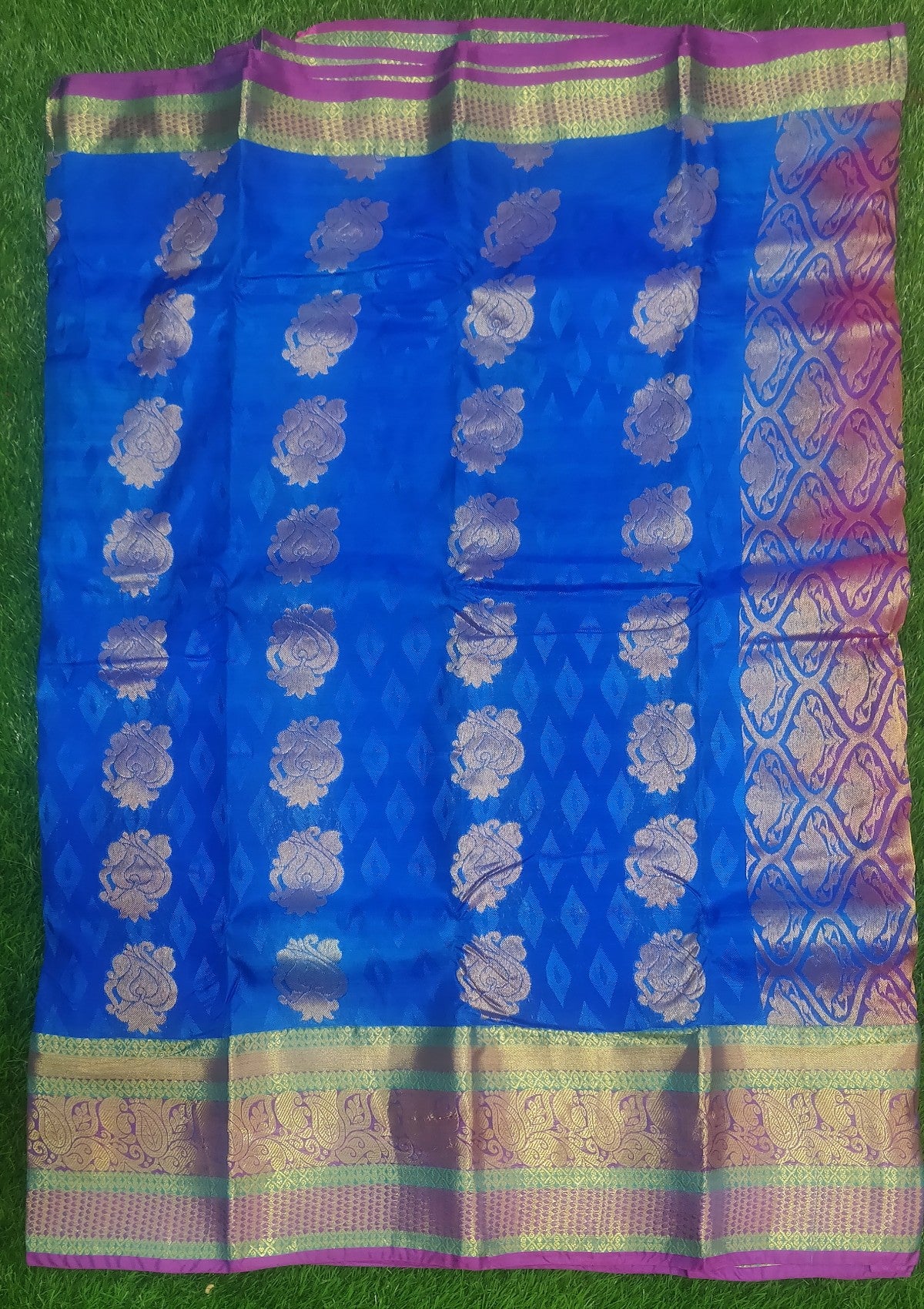 Single Buta Silk Saree