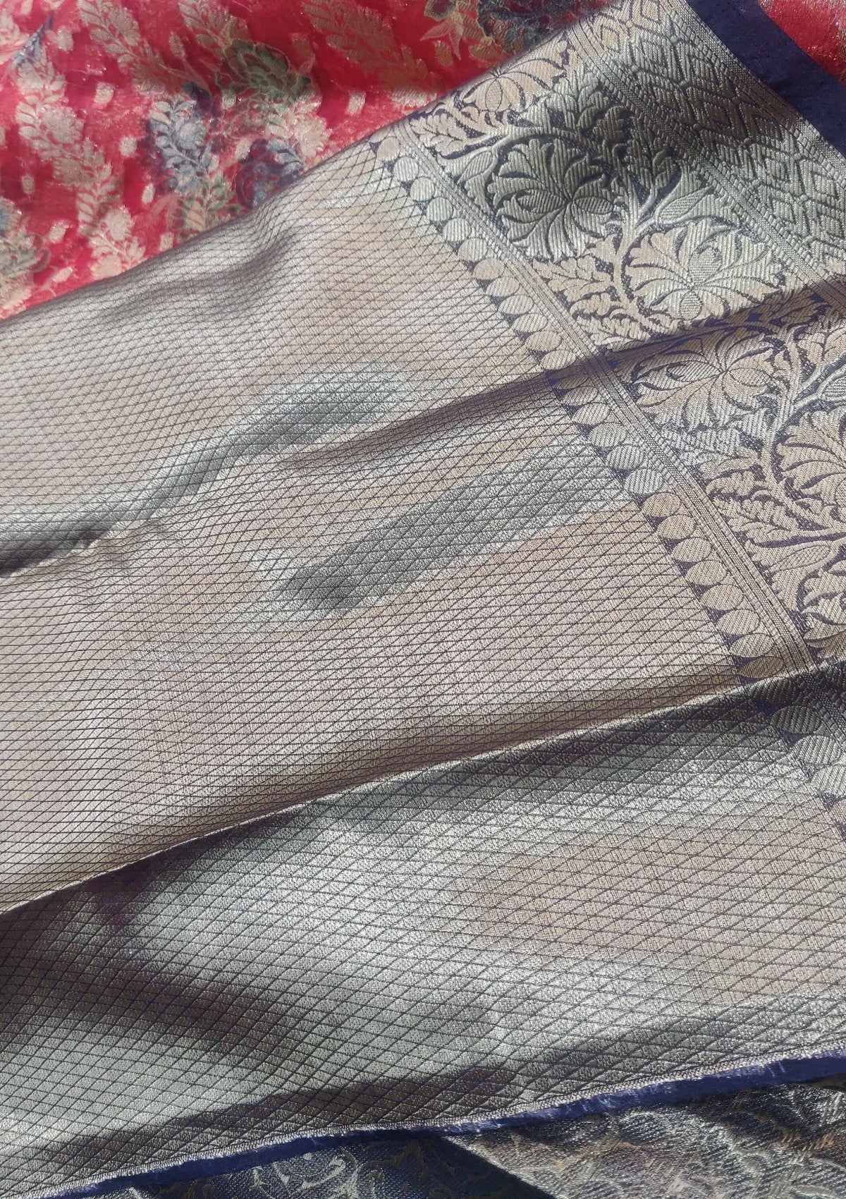 Banaras Shibori Organza Saree