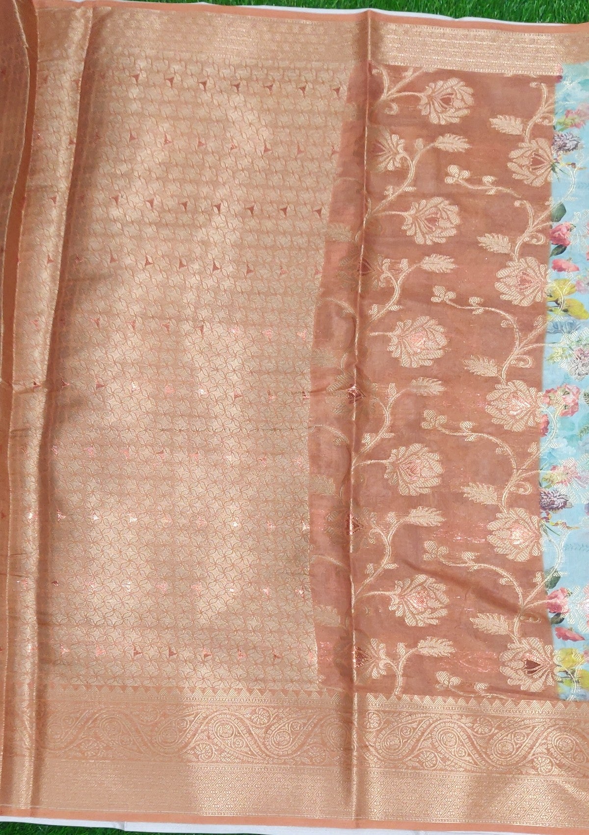 Muslin Digital Printed Sarees