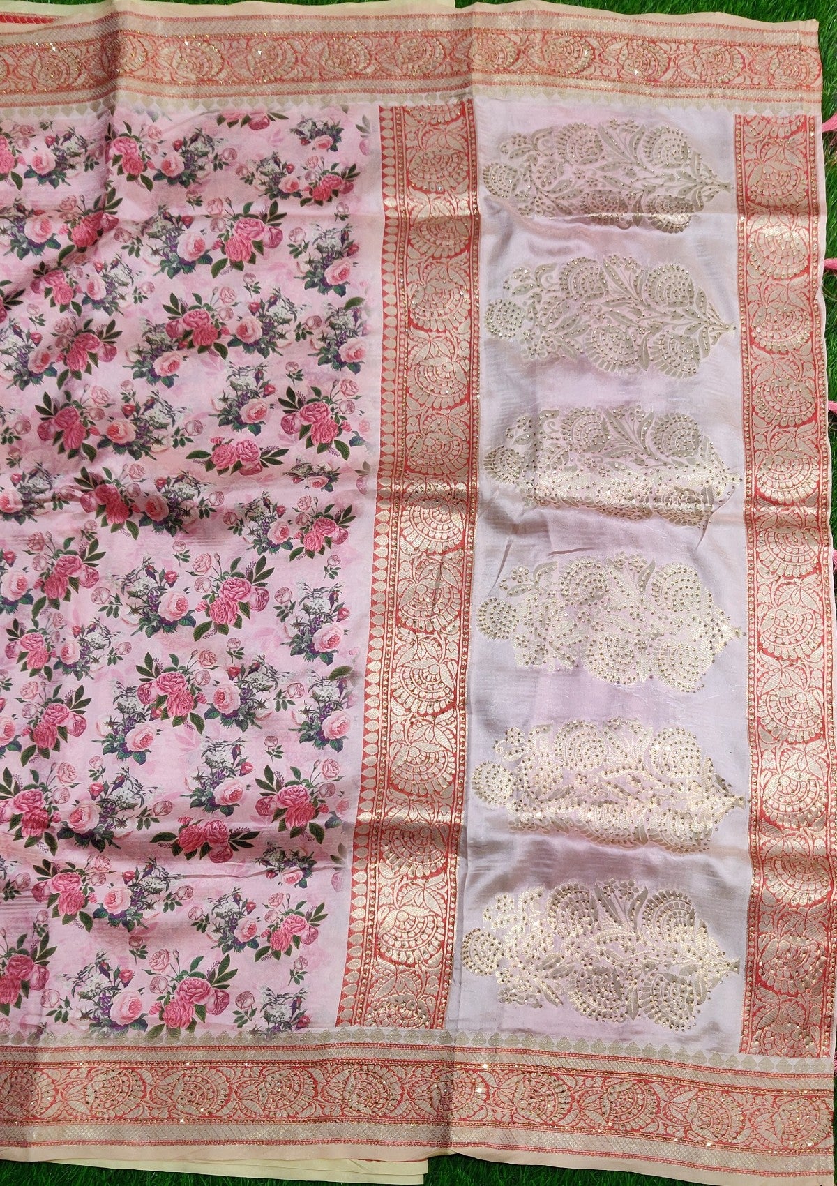 Meena Digital Printed Sarees