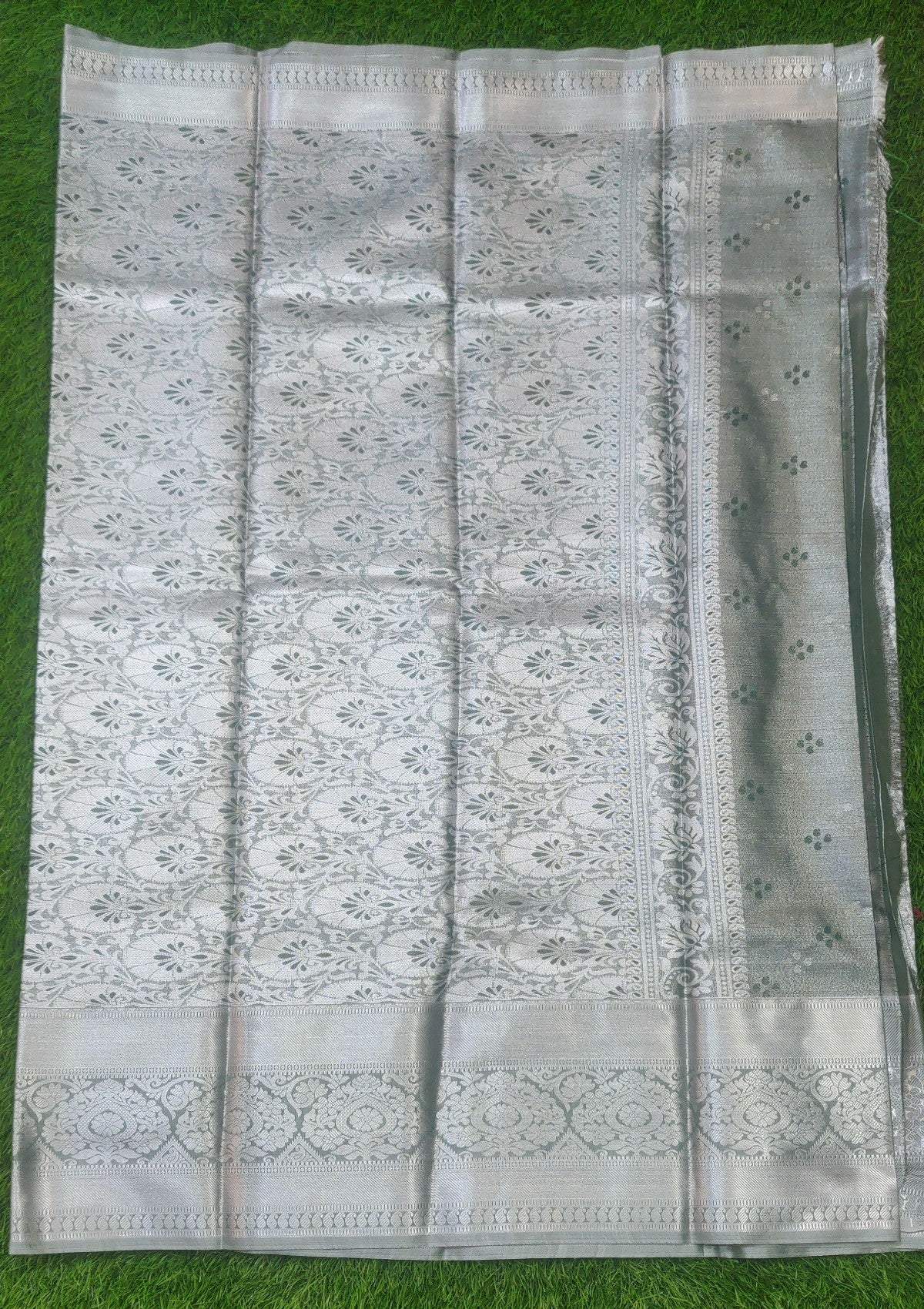 Silver Silk Sarees