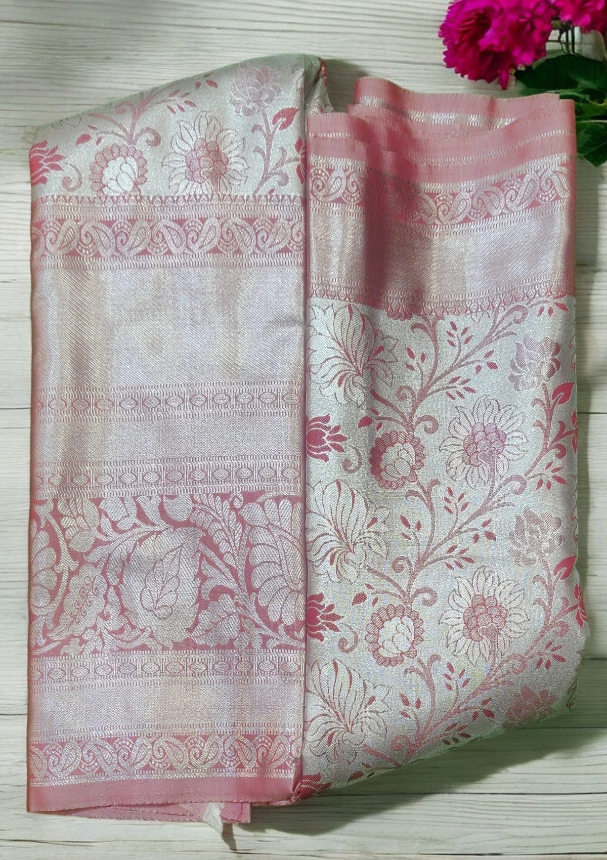 Silver Silk Sarees