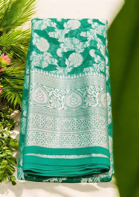 Banaras Georgette Saree